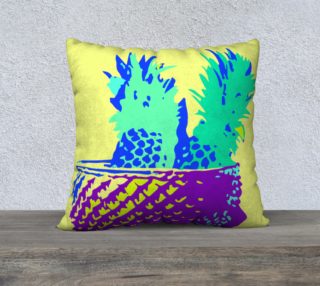 Pineapple cushion 22x22 preview