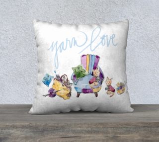 Aperçu de Yarn Love Pillow