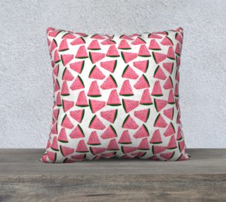 Cool Summery Pink Water Melon Fresh Bright Patterned Print preview