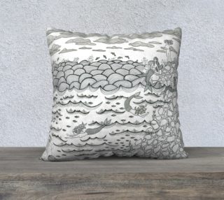 Mermaids pillow preview