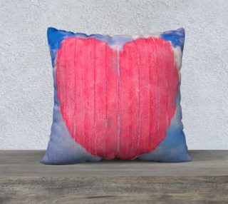 Aperçu de Pop Art Style Love Concept Pillow