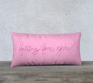 Falling For You Pillow Case - 24"x12" preview