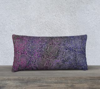 Blue Purple Batik Pillow 24X12 181013 preview