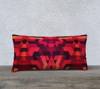 Abstract red geometric triangle texture pattern design (Digital Futrure - Hipster / Fashion) preview