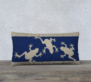 Frogs Focal Pillow 24X12 190129F preview