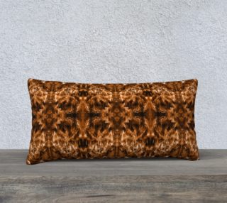 Brown Glow 24in x 12in Pillow Case preview