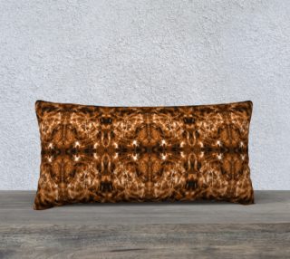 Brown Glow 24in x 12in Pillow Case II preview