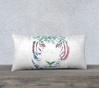 Colorful Tiger 24x12 pillow preview