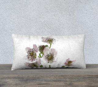 Blackberry Blossoms Pillow 24X12 preview