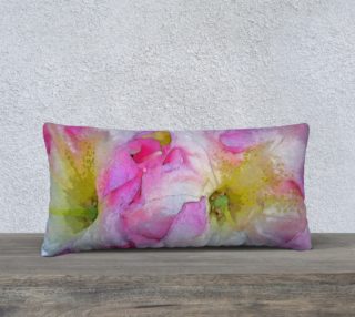 Pink and Yellow Rhodi Pillow 24X12 160515 preview