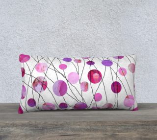 Pink Polka Dots Pillow 24X12 160704 preview