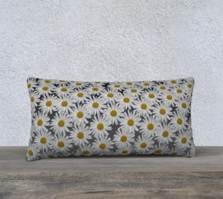 White Daisy Pillow 24X12 160801 preview