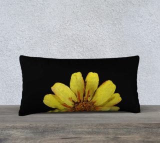 Crazy Single Yellow Flower Pillow 24X12 160903 preview