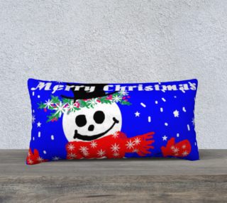 Merry Christmas pillow Soft Velvet tactile Cheerful Bright preview