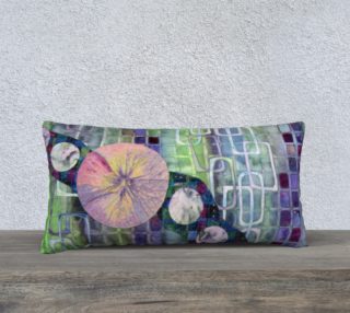 Hues of Hydrangea Pillow 24X12 preview