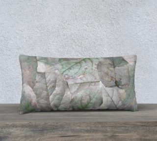 Light Green Leaves Pillow 24X12 170711 preview