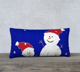 Snowmen 264nX12in Pillow Case II preview