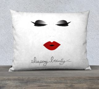 Sleeping Beauty Pillow Case - 26"x20" preview