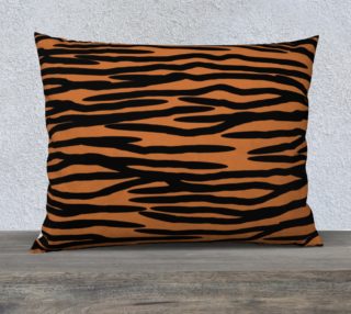 Tiger Skin Pattern Large Pillow preview