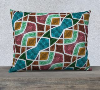 Geometric Marble 26inX20in Pillow Case II preview