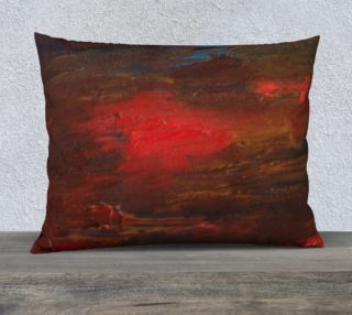 Aperçu de Crimson Ocean Pillow Case Style3