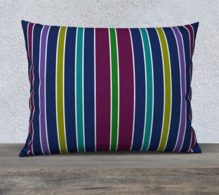 Stripes in Cool Tones Pillow 26X14 190218D preview