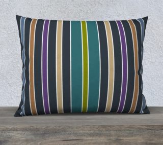 Stripes in Earthy Tones Pillow 26X20 190220D preview