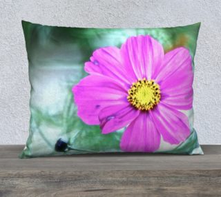 pink flower pillow preview