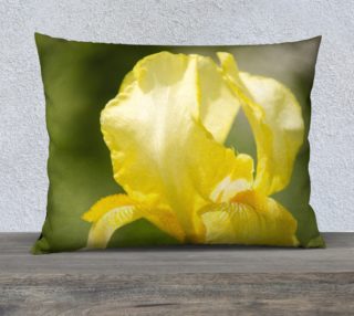 Yellow Iris Pillow preview