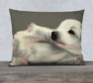 Adorable Puppy Pillow Case 26" x 20"  preview