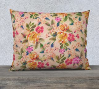  Golden Flitch (Digital Vintage Retro / Glitched Pastel Flowers - Floral design pattern) preview