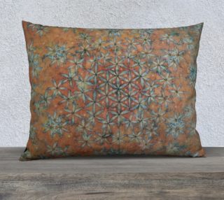 Flower of Life Transforming Floral 26x20 Pillow Case preview