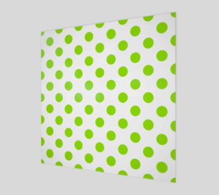 Lime Green Polka Dots preview