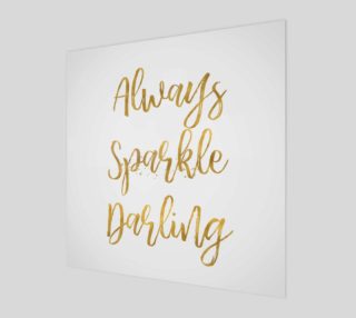 Aperçu de Gold Always Sparkle Darling