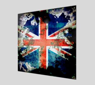 Extreme Grunge Union Jack Flag preview