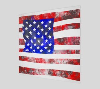 American Flag Grunge Effect preview