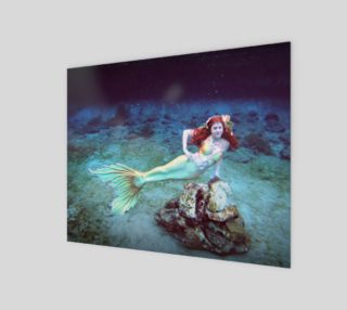 Underwater Mermaid Print preview