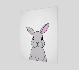 Aperçu de Rosie the Rabbit Print - 16"x20"
