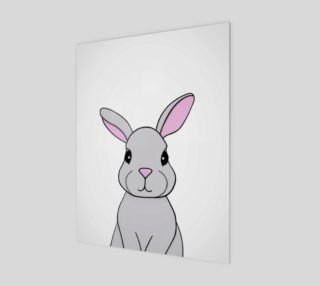 Rosie the Rabbit Print - 11"x14" preview