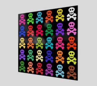 Colorful Pirate Skulls preview