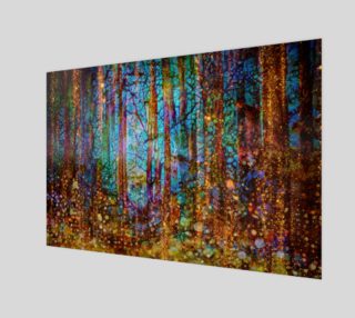 Abstract nature painting preview