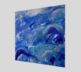 Aperçu de Shimmer Waves - Abstract Art by Janet Gervers 2018