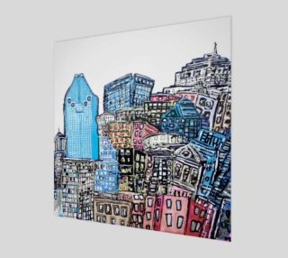 Montreal by Mélanie Bernard Art preview