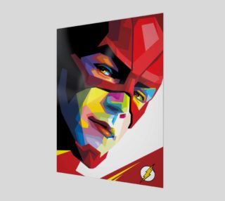 colorful pop art the flash  aperçu