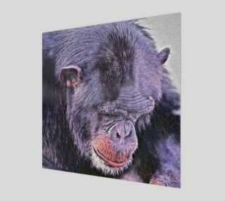 Thinker Chimp Art preview