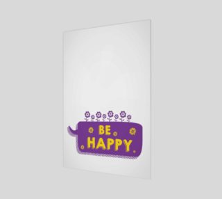 be happy inspirational quote preview