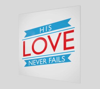 His Love Never Fails preview
