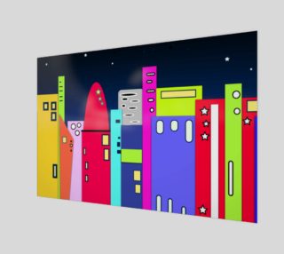 Space City Wall Art 12" x 8" preview