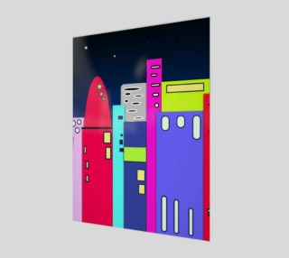 Space City Wall Art 7.5" x 10" preview