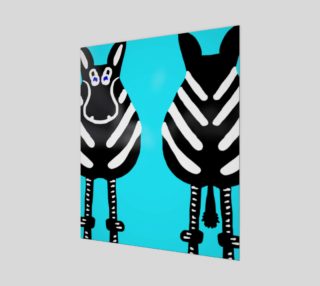 Zebra Both Ends 20" x 24" preview